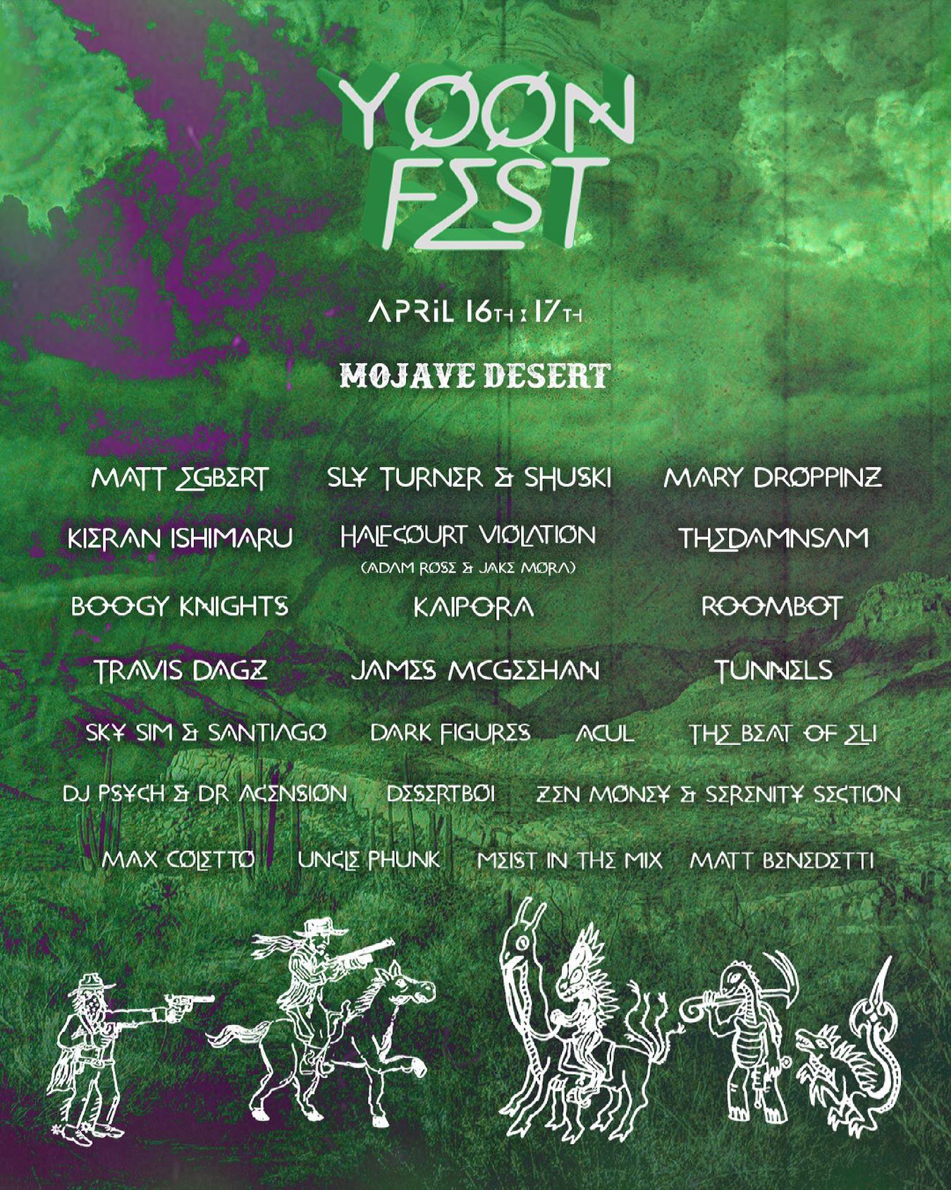 YOON 2021 Spring lineup poster